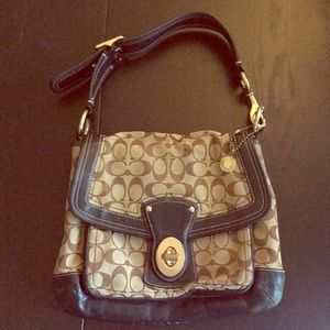 Coach genuine leather purse